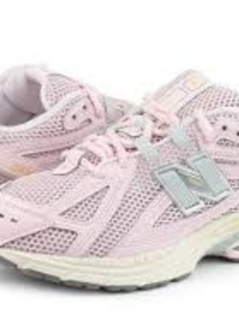 New Balance Kids Pastel Pink Mesh Running Sneakers